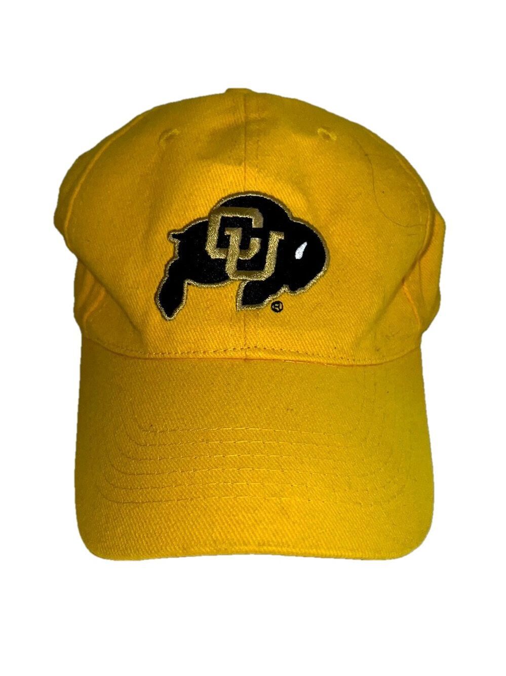 College Athletes, Yellow Cap with Co. Buffaloes Emblem, Adult